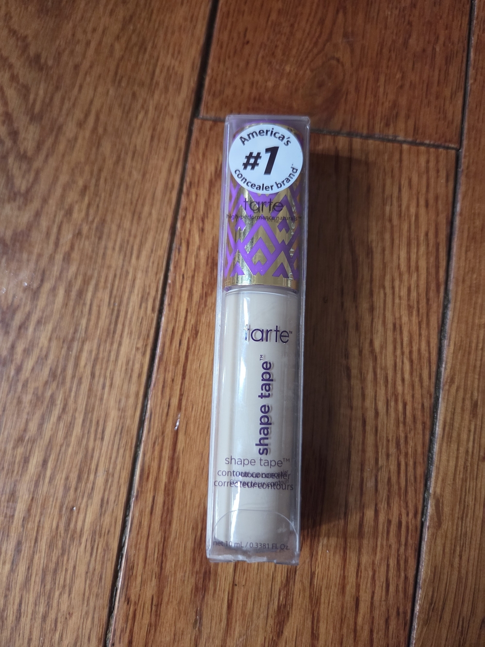 tarte Shape Tape Concealer - Beige with Purple & Gold Cap
